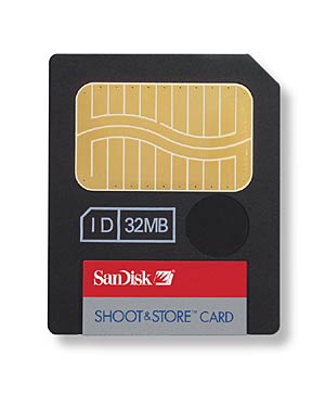 SanDisk Shoot and Store Smart Media Card