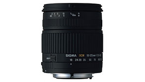 1116: Sigma launches of the new 18-125mm F3.5-5.6 DC for Four Thirds mount.