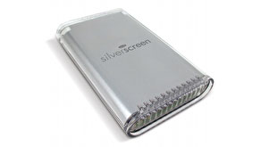 1447: LaCie Silverscreen Hard Drive for Multimedia files on a TV