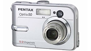 1515: PENTAX introduces the new Optio50