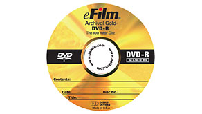 1974: Delkin Devices Introduces eFilm Archival Gold 100 year DVD-R