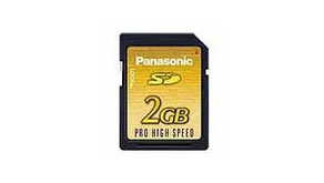 2024: New fast 1 and 2GB Panasinic SD cards