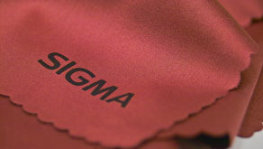 2394: Sigma announces new Sigma Micro Fibre Lens Cleaning Cloth.