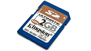 2412: Kingston Ultimate 120x 2GB high-speed SD card tested
