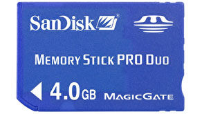 2564: SanDisk Announces 4-Gigabyte Capacity for Its Memory Stick PRO Duo Standard Flash Card Line