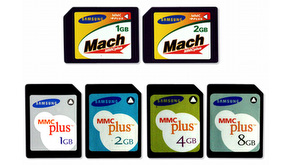 2850: Samsung Electronics announce it has developed the industry's highest density MMC card
