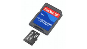 2856: SanDisk Introduces 2-Gigabyte microSD card