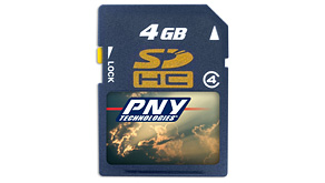 3251: PNY Technologies announces availability of 4GB SD High Capacity card