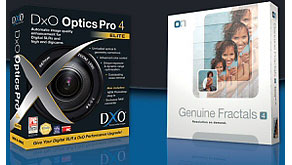 3487: DxO Optics Pro v1.4 and onOne Software Genuine Fractals 4.1 bundled
