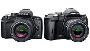 3642: In-body image stabilisation and two new live view DSLRs from Olympus at PMA