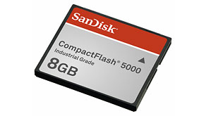 3787: SanDisk Launches High-Performance, Industrial Grade CompactFlash Cards for Embedded Systems