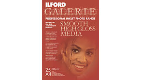 3861: JP Distribution announce new sizes to  Ilfords Galerie Smooth High Gloss range.