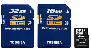 4189: Toshiba announces three new cards