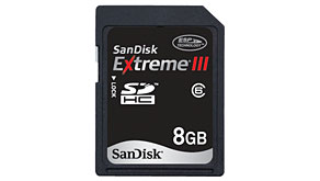 4396: SanDisk Introduces 8-Gigabyte SanDisk Extreme III SDHC Card