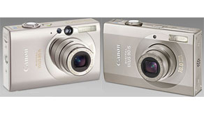 4736: Canon launch of two new 10 Megapixel models: the Digital IXUS 90 IS and Digital IXUS 85 IS.