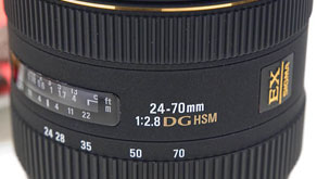 5276: Photokina 2008 - Sigma shows prototype 24-70 for full frame