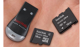 5513: SanDisk announce Mobile Ultra microSDHC and Memory Stick Micro (M2)