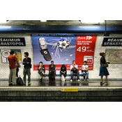 Paris Subway, by Philip James Filia