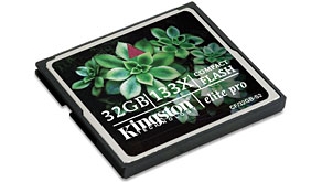 5658: Kingston Increases Capacity of CF Elite Pro Card to 32GB
