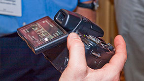 5761: PMA 09: Sony's DSC-HX1 packs novel features