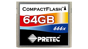5778: Pretec announces 666X CF cards