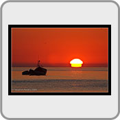 Sunrise at Dunstanborough Beach, by Stephen