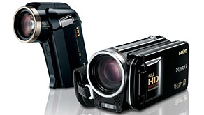 6466: Sanyo introduces its high-end Dual Cameras, the VPC-HD2000A and the VPC-FH1A