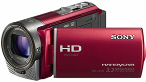 7697: Sony unveiled an exciting new range of Handycam camcorders