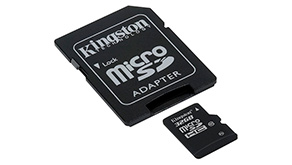 8056: Kingston Digital Adds 32GB Class 10 microSDHC Card