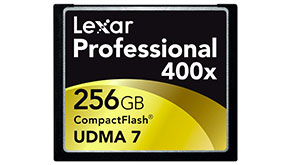 8419: Lexar boosts compact flash to 256GB capacity