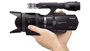 8893: Full frame 35mm professional A/E-mount Sony Handycam NEX-VG30E