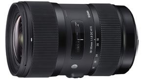 9170: Sigma announces 18-35mm F1.8 DC HSM lens