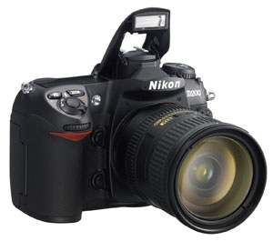 D200 with flash up
