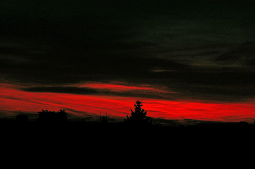 Sunset, by Sue