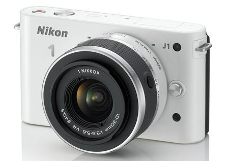 Nikon J1 in white
