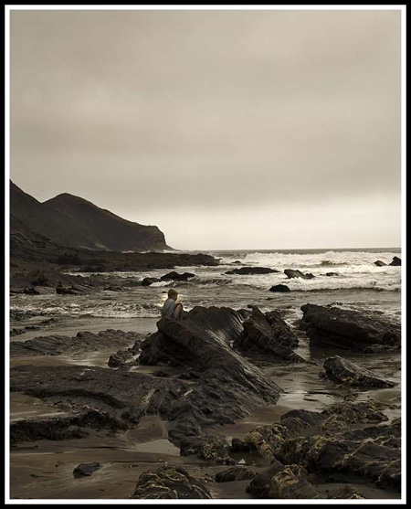 The Beach, by Mike Parr