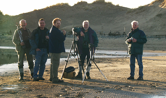 Aston & Erdingon club members on a field trip to Wales.