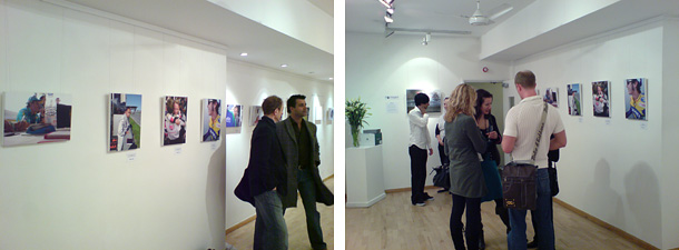 Sony Ericsson Newsflash exhibition