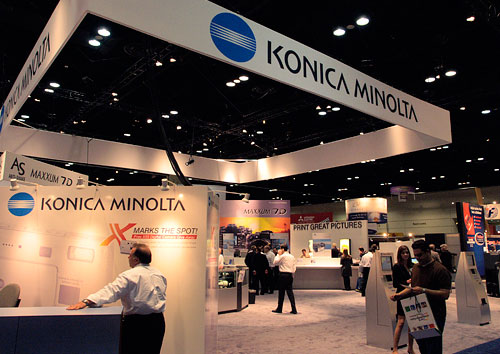 One name we won't see at PMA this year is Konica Minolta